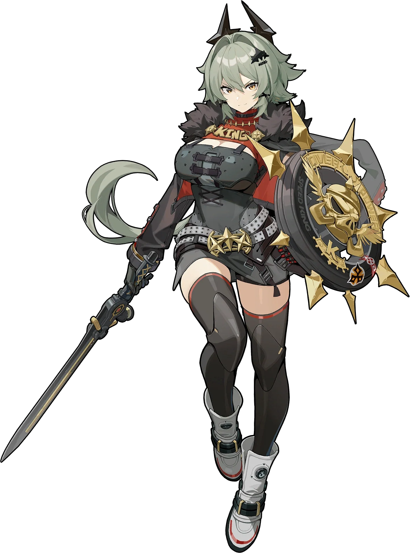 César ZZZ full body art César full body splash art — Zenless Zone Zero Physical Defense agent