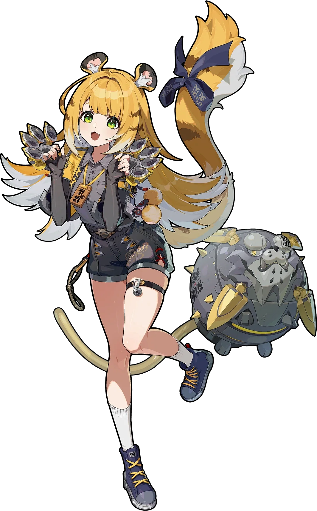 Ju Fufu ZZZ full body art Ju Fufu full body splash art — Zenless Zone Zero Fire Stun agent