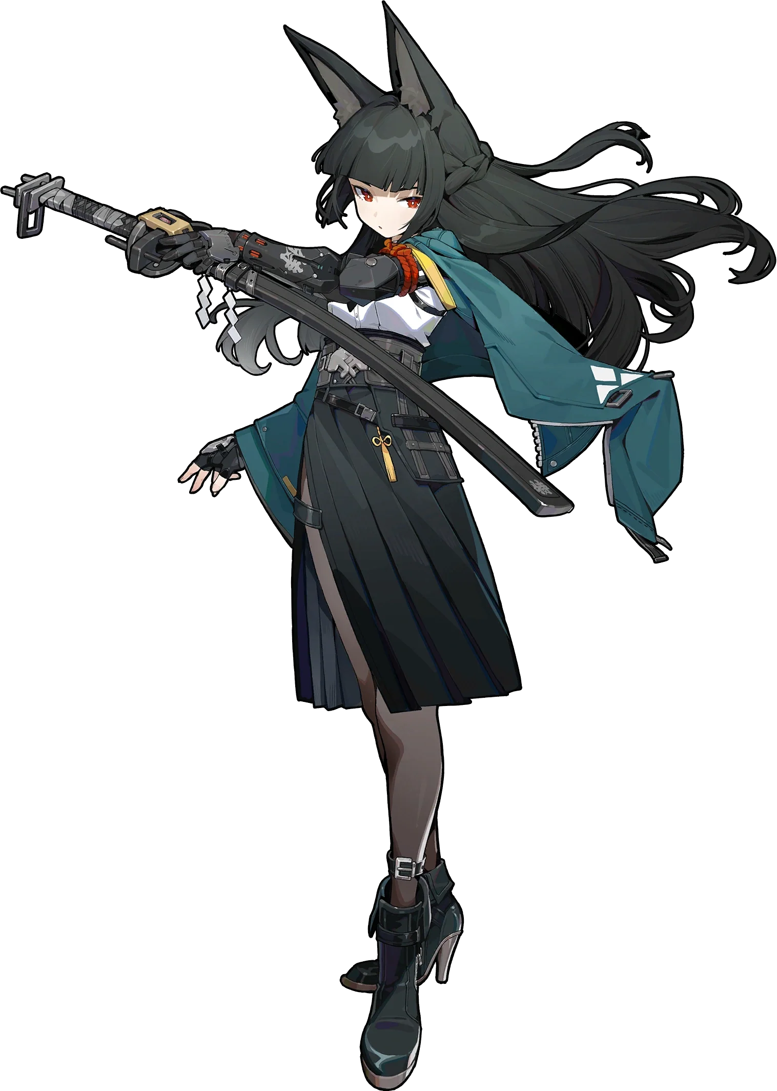 Miyabi ZZZ full body art Miyabi full body splash art — Zenless Zone Zero Frost Anomaly agent