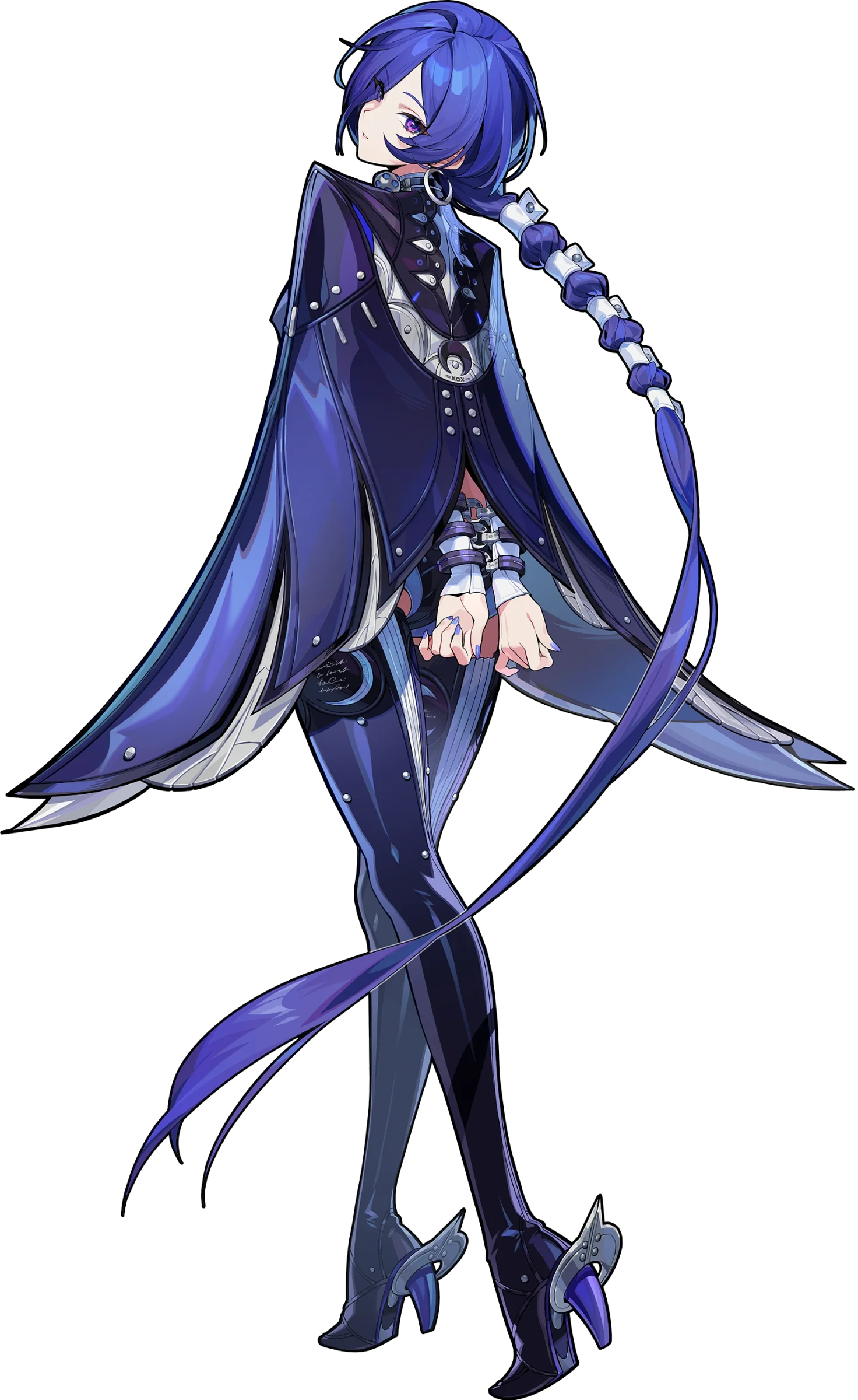 Promeia ZZZ full body art Promeia full body splash art — Zenless Zone Zero Ice Anomaly agent