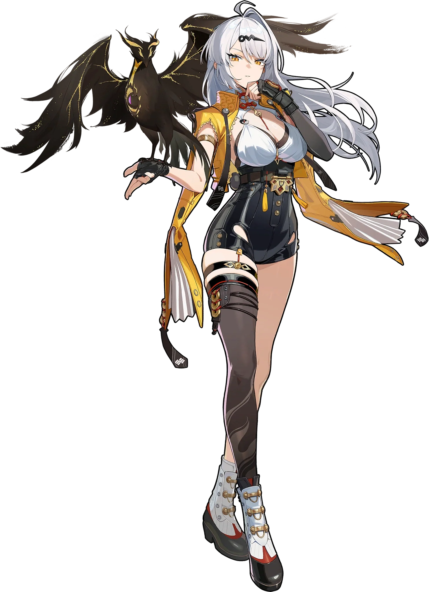 Yi Xuan ZZZ full body art Yi Xuan full body splash art — Zenless Zone Zero Auric Ink Rupture agent